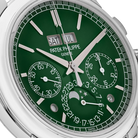 Grand Complications 41mm 5270P-014 Perpetual Calendar Chronograph Platinum Green Dial