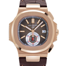 Nautilus 40mm 5980R-001 Chronograph Rose Gold Brown Dial