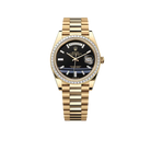 Day-Date 40 Presidential 228348RBR Diamond Bezel Baguette Onyx Dial