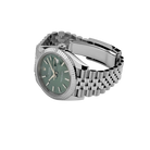 Datejust 41mm Steel White Gold Mint Green Dial Mens Watch 126334-0028