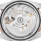 Datejust 41 Steel Everose Gold Sundust Diamond Dial Mens Watch 126331