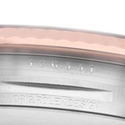 Datejust 41 Steel Everose Gold Sundust Diamond Dial Mens Watch 126331