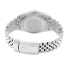 Datejust 41mm Steel White Gold Fluted Motif Dial Mens Watch 126334
