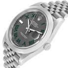 Datejust 41mm Wimbledon Dial Steel Mens Watch 126300