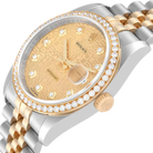 Datejust 36mm Champagne Jubilee Diamond Dial Watch 116243