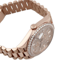 Day-Date 40 228345RBR Rose Gold Diamond Dial Diamond Bezel New 228345rbr-0002