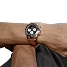 Daytona 40mm Le Mans Rose Gold Bright Black Dial (2025) 126525LN