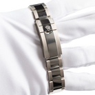 Daytona 40mm 126599TSA White Gold Silver Sheen Obsidian Dial Sapphire Bezel