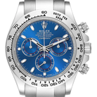Daytona Blue Dial 40mmWhite Gold Chronograph Mens Watch 116509