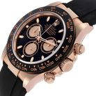 Daytona 40mm Rose Gold Oysterflex Mens Watch 116515LN