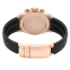 Daytona 40mm Rose Gold Oysterflex Mens Watch 116515LN