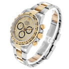 Daytona Steel Yellow Gold Champagne Dial Mens Watch 126503