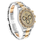 Daytona Steel Yellow Gold Champagne Dial Mens Watch 126503