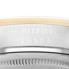 Daytona Steel Yellow Gold Champagne Dial Mens Watch 126503