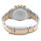 Daytona 40mm Steel Yellow Gold White Dial Mens Watch 126503