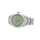 Oyster Perpetual 41mm Stainless Steel Pistachio Dial Men Watch 134300-0006 New 2025