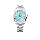 Oyster Perpetual 41mm Stainless Steel Turquoise Dial 124300-0006