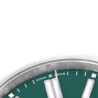 Oyster Perpetual 41mm Green Dial Steel Mens Watch 124300