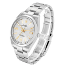 Oyster Perpetual 41mm Steel Silver Dial Mens Watch 124300