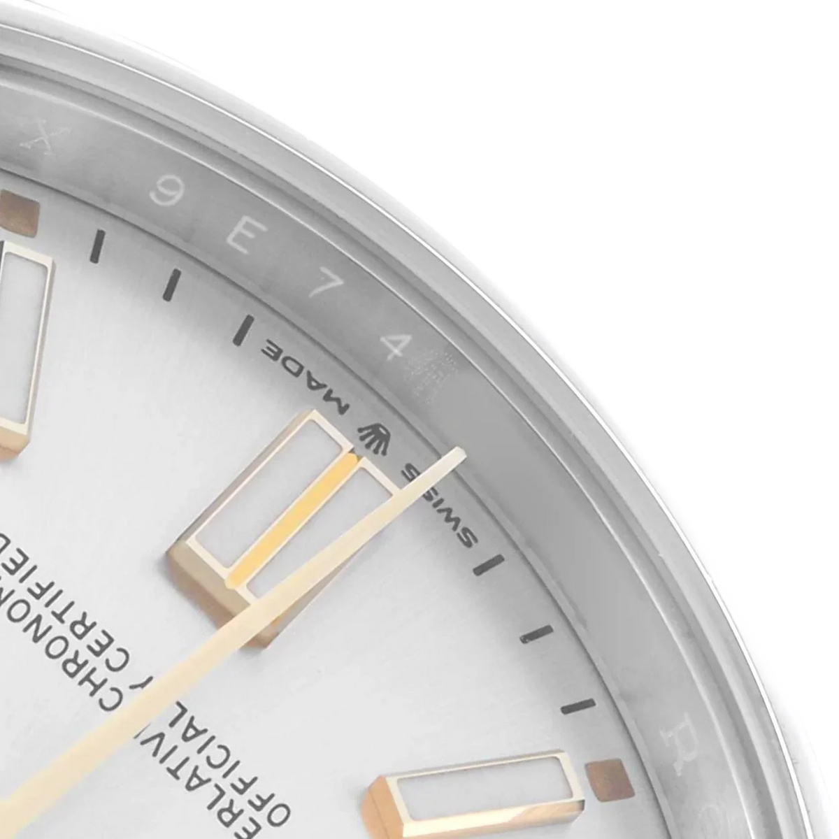Oyster Perpetual 41mm Steel Silver Dial Mens Watch 124300