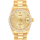 Lady-Datejust 31mm Midsize Yellow Gold Diamond Watch 68288