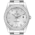 President Day-Date 36mm Platinum Diamond Mens Watch 118346
