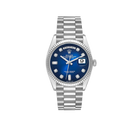 President Day-Date 36mm White Gold Ombre Diamond Dial Mens Watch 128239