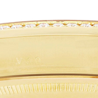 President Day-Date 36mm Yellow Gold Diamond Bezel Mens Watch 118348