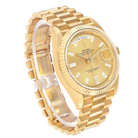 President Day-Date 40mm Yellow Gold Diamond Mens Watch 228238