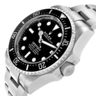 Seadweller Deepsea Black Dial Steel Mens Watch 136660