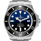Seadweller Deepsea 44mm Cameron D-Blue Dial Steel Mens Watch 136660