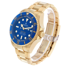 Seadweller Deepsea 44mm Yellow Gold Blue Dial Mens Watch 136668