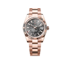 Sky-Dweller 42mm Rose Gold Rhodium Dial Oyster Bracelet M336935-0004