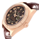 Sky-Dweller 42mm  Everose Chocolate Brown Dial Rose Gold Watch 326135