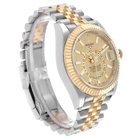 Sky Dweller 42mm Steel Yellow Gold Dial Mens Watch 326933