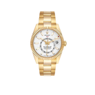 Sky-Dweller 42mm Yellow Gold White Dial Automatic Mens Watch 326938