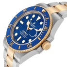 Submariner 41mm Steel Yellow Gold Blue Dial Mens Watch 126613