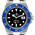 Submariner 41mm Cookie Monster Blue Ceramic Bezel White Gold Mens Watch 126619