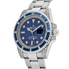 Submariner Date 40mm 116659SABR White Gold Blue Dial Sapphire Diamond Bezel