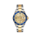 Submariner Steel Yellow Gold 40mm Diamond Serti Mens Watch 16613