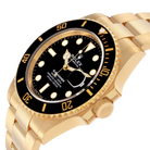 Submariner 41mm Yellow Gold Black Dial Bezel Mens Watch 126618