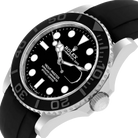 Yachtmaster 42mm White Gold Oysterflex Bracelet Mens Watch 226659