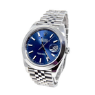 Datejust Oyster 41 mm Oystersteel Blue Dial 126300-0002