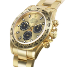 Daytona 40mm Yellow Gold Champagne Black Dial 116508