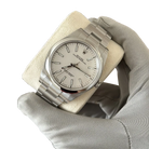 Oyster Perpetual 39mm Stainless Steel WhiteDial Men Watch 114300-0004 New 2025