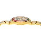 Daytona 116598RBOW Rainbow Yellow Gold Black Diamond Dial Sapphire Bezel